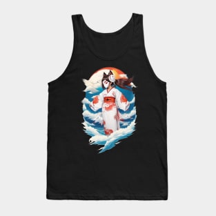 Traditional Kimono Girl 02 Tank Top